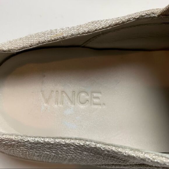 Vince Verrell off white woven slip on sneaker size 7‎ - Picture 11 of 12